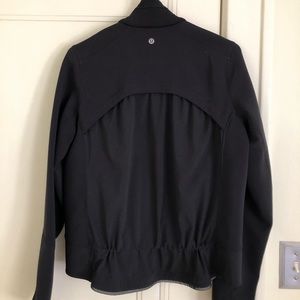 Lululemon black zip up jacket